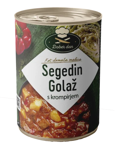 Szegediner Gulasch mit Kartoffeln, 400 gr