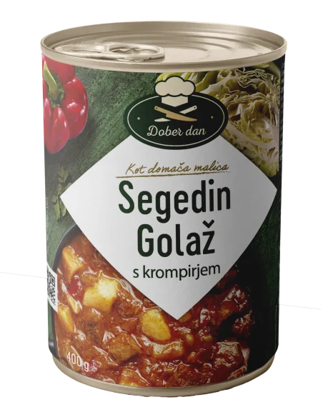 Szegediner Gulasch mit Kartoffeln, 400 gr