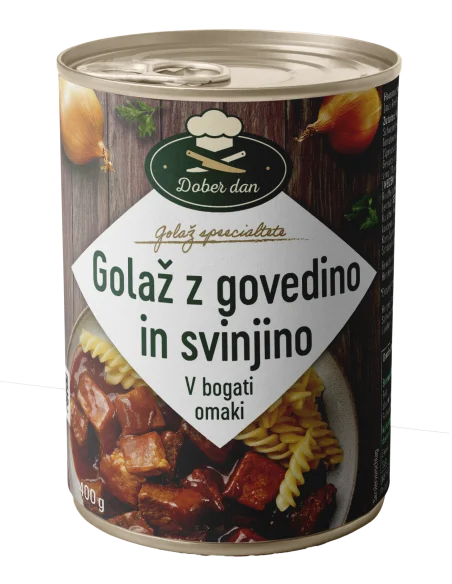 Gulaš od govedine i svinjetine, 400 g