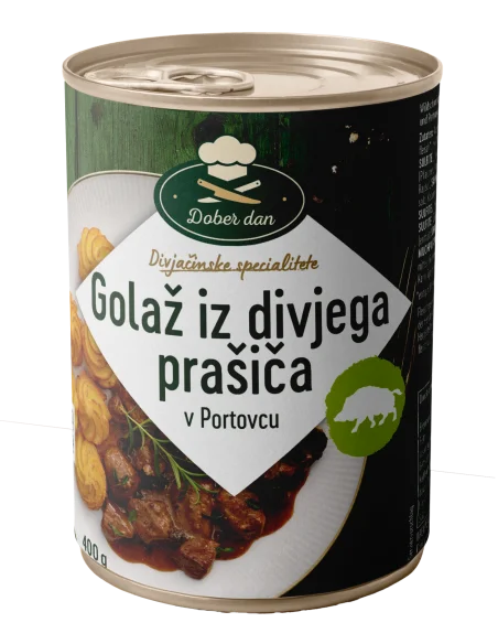 Wildschweingulasch, 400 gr