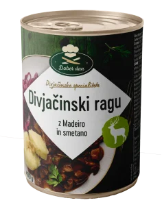 Ragu z divjačino in Madeiro, 400 gr