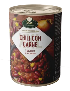 Chili con Carne z govejim mesom, 400 gr
