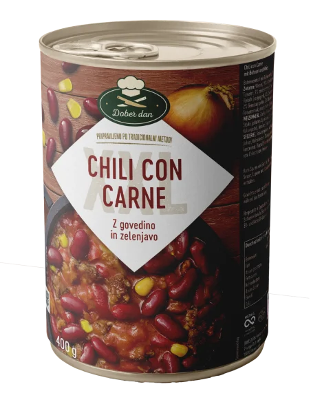 Chili con Carne z govejim mesom, 400 gr