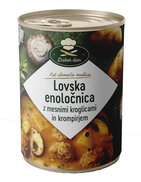 Jägertopf mit Fleischklößchen, 400 gr