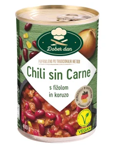 Chili sin Carne s sojo, 400 gr