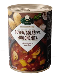 Gulaschtopf mit Rindfleisch, 1200 gr