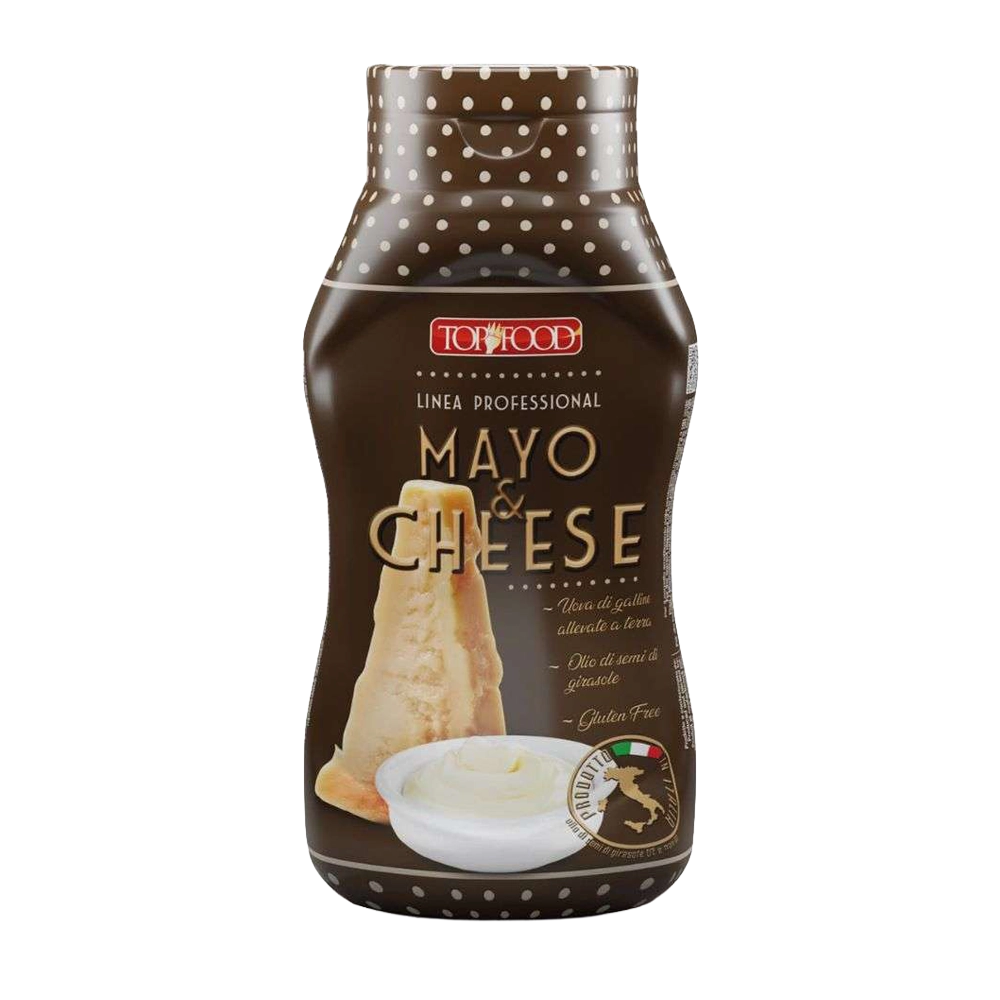 Steklenica omake TopFood Mayo & Cheese