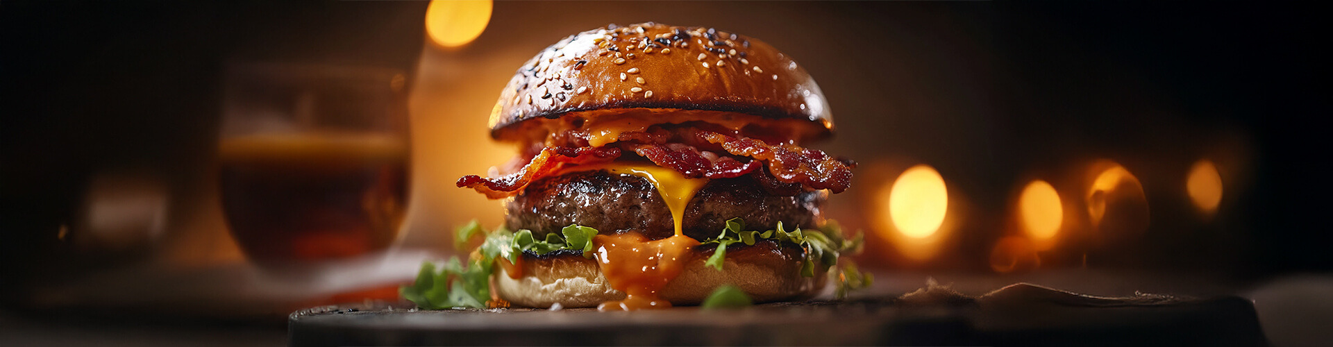 Burger s slanino in El Guapo burger omako – okus, ki navduši!